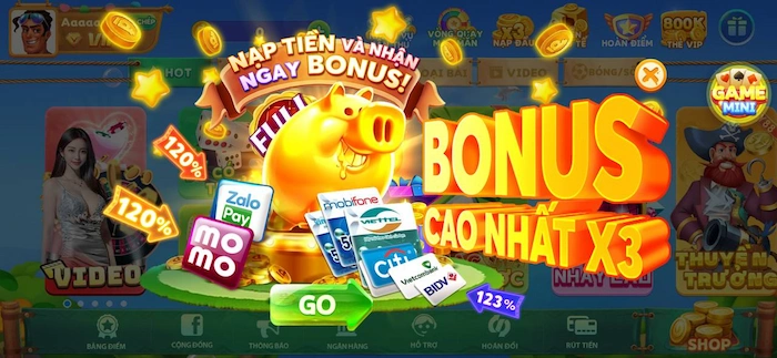 Nạp Tiền Và Nhận Ngay Bonus Hấp Dẫn