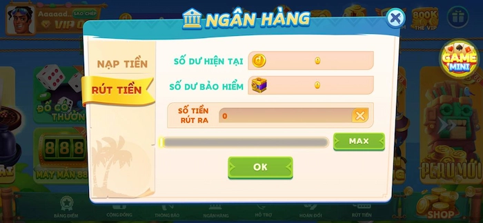 Bước 4: Thực Hiện Rút Tiền