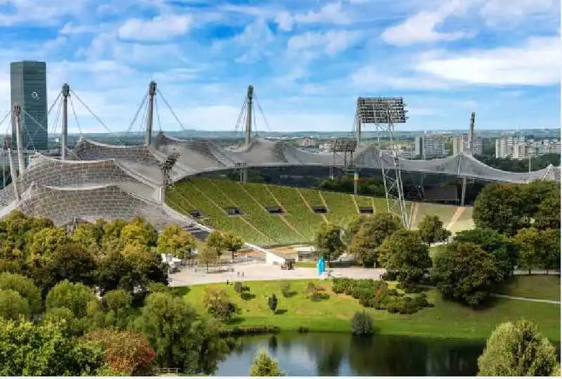 Olympiastadion Munich đã trở thành một biểu tượng thể thao đặc sắc của Đức